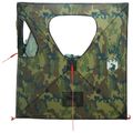 vidaXL Poľovnícky stan 145 x 145 x 150 cm Maskáčová Polyester a oceľ