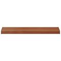 vidaXL Parapetné dosky Hnedé drevo 100 x 30 x 4,5 cm PVC