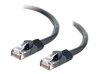Patch kábel - RJ-45 (M) do RJ-45 (M) - 7 m - UTP - CAT 5e - lisovaný, prevedenie bez hrbolčekov, lišta - čierna