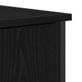 vidaXL Servírovacia skriňa Čierny dub 70 x 30 x 80 cm Kompozitné drevo