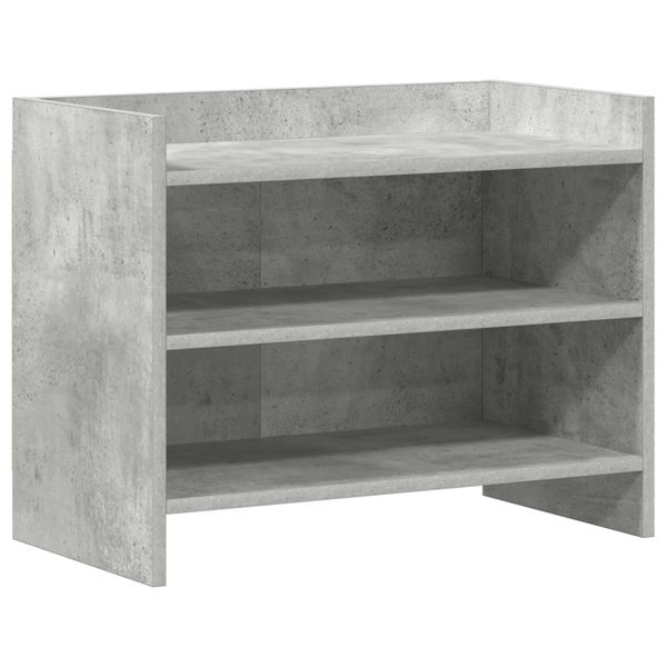 vidaXL TV skrinka 60 x 33 x 47 cm Betónovo sivá Kompozitné drevo