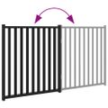 vidaXL Brána pre psa skladacia 2 panely 160 cm masívne jedľové drevo