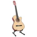 vidaXL 12-dielna folková akustická gitara Cutaway so 6 strunami 38"