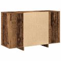 vidaXL Servírovacia skriňa Staré drevo 120 x 41 x 75 cm