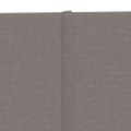 vidaXL Nástenné panely 12 ks bledosivé 90x15 cm látka 1,62 m²