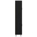 vidaXL Highboard 2 ks Čierny dub 69,5 x 34 x 180 cm Kompozitné drevo