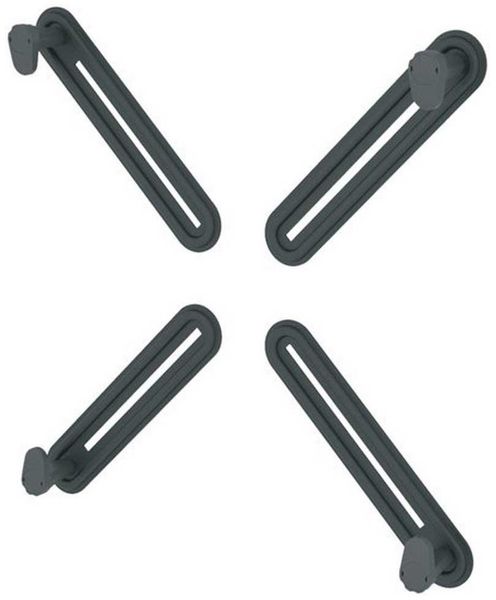 Neomounts  FPMA-VESANON / VESA Adaptér / monitor bez VESA (Apple MAC) 10-27"/ na VESA (75x75, 100x100) mm / černý Adaptér, fixní, pro monitory a obrazovky bez VESA (Apple MAC) na 75x75/100x100, úhloprícka 10-27", nosnost 8kg, cerný