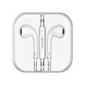 BWOO káblové slúchadlá 3,5 mm stereo biela
