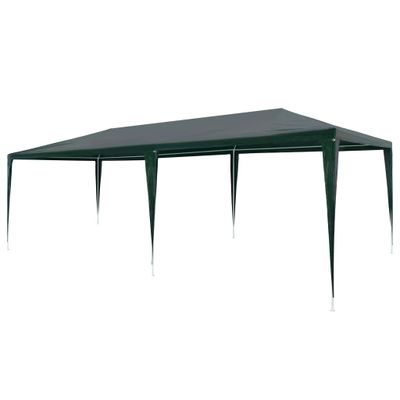 vidaXL Párty stan 3x6 m, PE, zelený