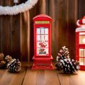 Christmas Snow Globe Lantern PHONE BOX FLX-2 Forever Light