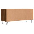 vidaXL TV skrinka hnedý dub 100x34,5x44,5 cm kompozitné drevo