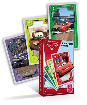 Karty Čierny Peter - Cars