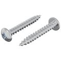 vidaXL Drevená skrutka 2 ks Strieborná M4 x 28 mm Železo