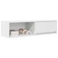 TV Skrinka vidaXL Biela 100x31x25,5 cm Konštrukčné drevo