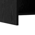 vidaXL TV skrinka 60 x 33 x 47 cm Čierny dub Kompozitné drevo