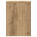vidaXL Stojany na rastliny 2 ks dub artisan 25x25x35 cm kompoz. drevo