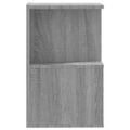 vidaXL Nočné stolíky 2 ks sivé sonoma 35x35x55 cm spracované drevo