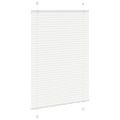 vidaXL plisovaná roleta biela 85x150 cm šírka látky 84,4 cm