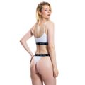 Podprsenka String Bralette White - STRIX, veľkosť M, veľkosť oblečenia M