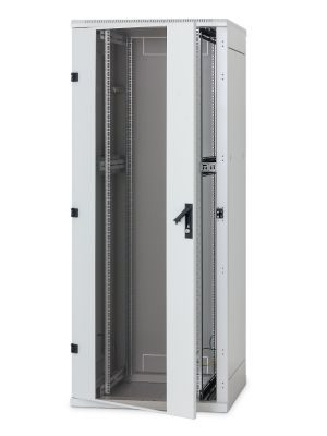 Stojanový rozvádzač 22U (š) 600x (h) 800 plechové dvere
