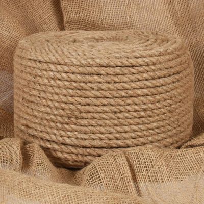 vidaXL Lano zo 100% juty, 12 mm, 100 m