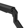 Neomounts  DS70-250BL1 NEXT Slim Desk Mount, single display (topfix clamp/grommet), black Držák, VESA, stolní, pro plochý/zakrivený monitor, úhloprícka 17–35", náklon 90°, otácení 180°, rotace 360°, nosnost 9kg, cerný