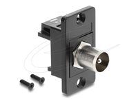Delock Panel Mount IEC samec na F samica