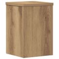 vidaXL Stojany na rastliny 2 ks dub artisan 20x20x30 cm kompoz. drevo