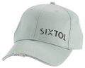 Kšiltovka s LED svetlom B-CAP 25 lm, nabíjacia, USB, univerzálna veľkosť, zelená SIXTOL