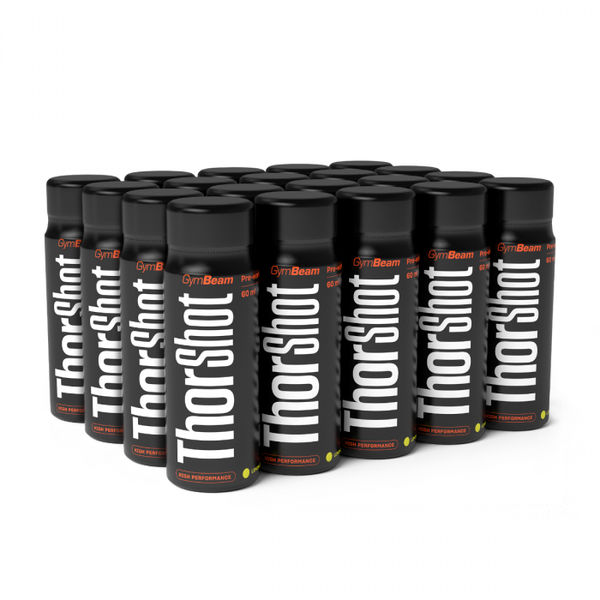 Thor Shot - GymBeam, citrón limetka, 20 x 60 ml