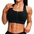 Dámska bežecká športová podprsenka Pulse X Black - GymBeam, veľkosť XL