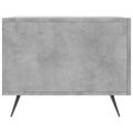 vidaXL Konferenčné stolíky 2 ks betónovo sivé 50x50x40cm kompoz. drevo