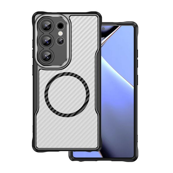 Puzdro Defender Carbon Mag pre Samsung Galaxy S26 Ultra čierne