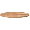 vidaXL Stolová doska okrúhla Ø60x2 cm akáciový masív