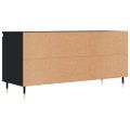 vidaXL TV stolík čierny 104x35x50 cm kompozitné drevo