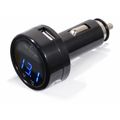 Auto zástrčka Compass 07427 nabíjačka MULTI - USB, voltmetr, teplomer, 12/24V