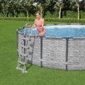 Bestway Flowclear 4-stupňový bezpečnostný rebrík 122 cm