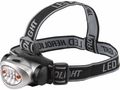 Čelovka 8 + 2 LED diód, dosvit 15m, 3 stupne svietivosti, batérie 3x1,5V AAA EXTOL-PREMIUM