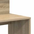 vidaXL Stôl Sonoma dub Kompozitné drevo 90 x 48 x 101,5 cm