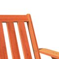 VidaXL záhradné stoličky Adirondack 2 ks Vosk Hnedá Masívne drevo