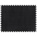 vidaXL Gumová podlahová dlaždica čierna 12 mm 90x120 cm