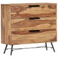 vidaXL Komoda 80x30x75 cm akáciaový masív