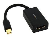 1080p - Thunderbolt Compatible - Mini DP Converter for HDMI Display or Monitor (MDP2HDMI) - Video adaptér - Mini DisplayPort s pínmi (male) do HDMI so zdierkami (female) - 76.2 mm - čierna - pre P/N: DP2MDPMF3, DP2MDPMF6IN