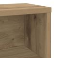 vidaXL Roh na skladovanie CD 4 ks Dub artisan 40 x 17 x 17 cm