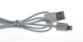 MyMax AA-1183  Magnetický kábel Lightning, Strieborný