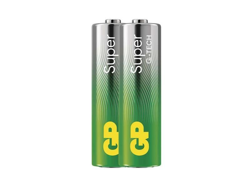 Batérie AA (R6) alkalická GP Super 2ks / shrink