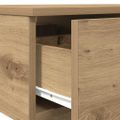 vidaXL Konferenčný stolík dub artisan 90x60x31 cm kompozitné drevo