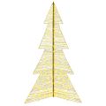vidaXL Vianočný stromček 240 LED Teplá biela 180 cm PET