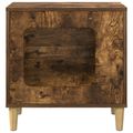 vidaXL Mačka Dom Dymový dub 51 x 30 x 52 cm Kompozitné drevo