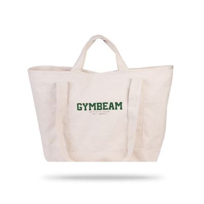 Taška Athletic Club Beige - GymBeam